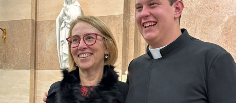 Una “grazia immensa”: Costanza Bini Smaghi racconta la vocazione di suo figlio Giovanni.